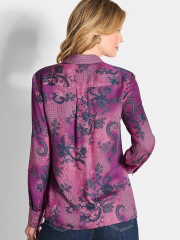 Goldner Blouse in Lila