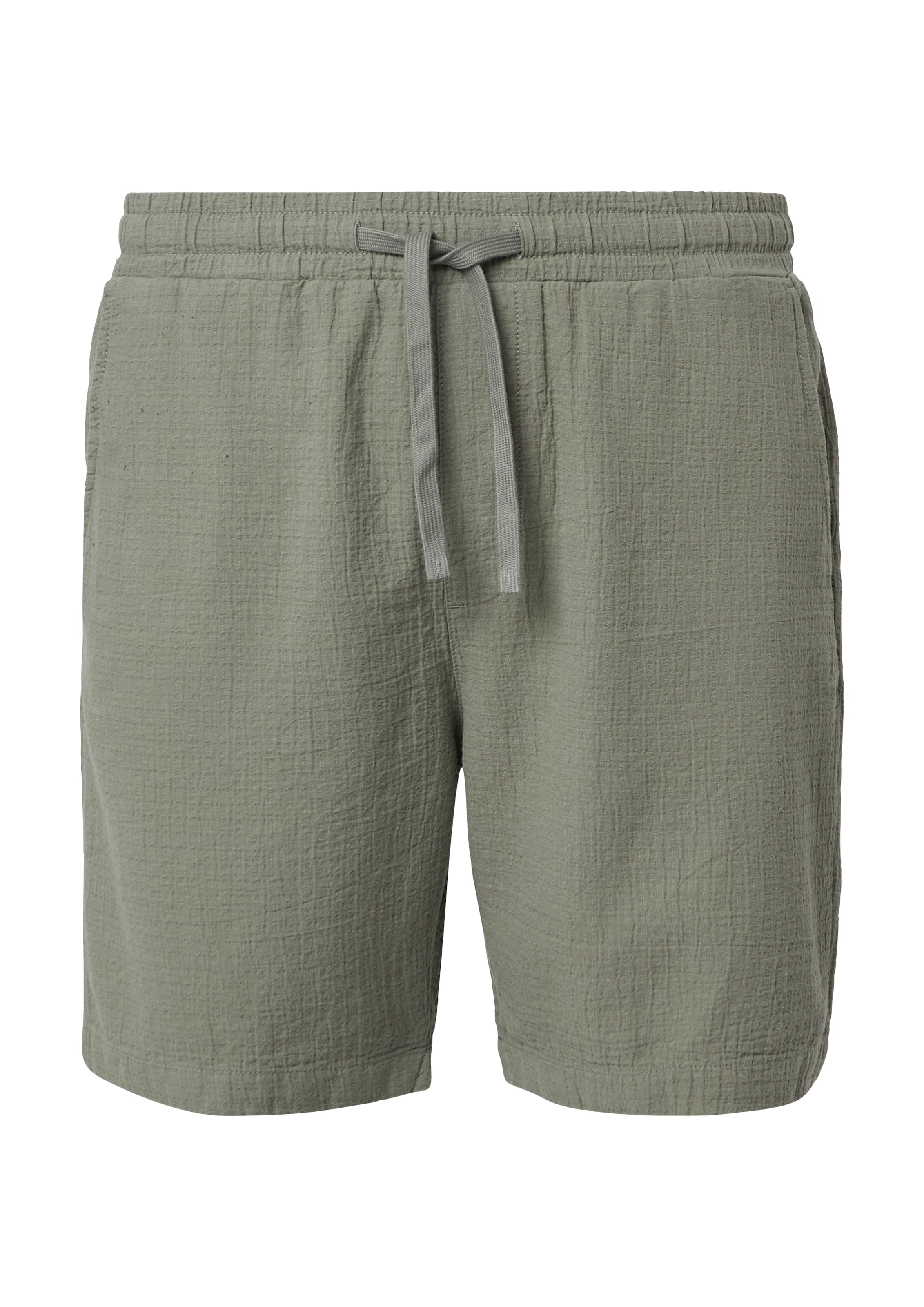 QS Regular Pants in Green: front