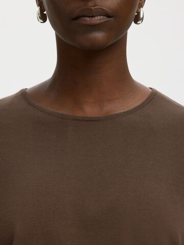 SELECTED Blouse in Brown
