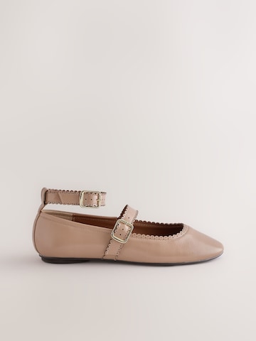 Next - Bailarinas con hebilla 'Forever Comfort®' en beige