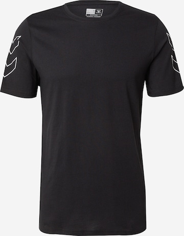 Hummel Performance shirt 'ELEMENTAL' in Black: front
