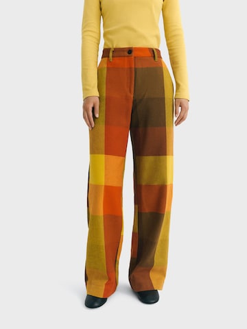 Thinking MU - Regular Calças 'Hermione' em amarelo: frente