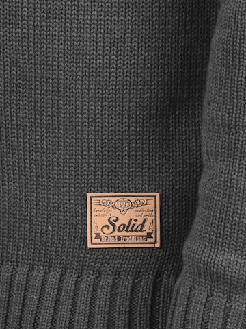 !Solid - Jersey 'Petro' en gris