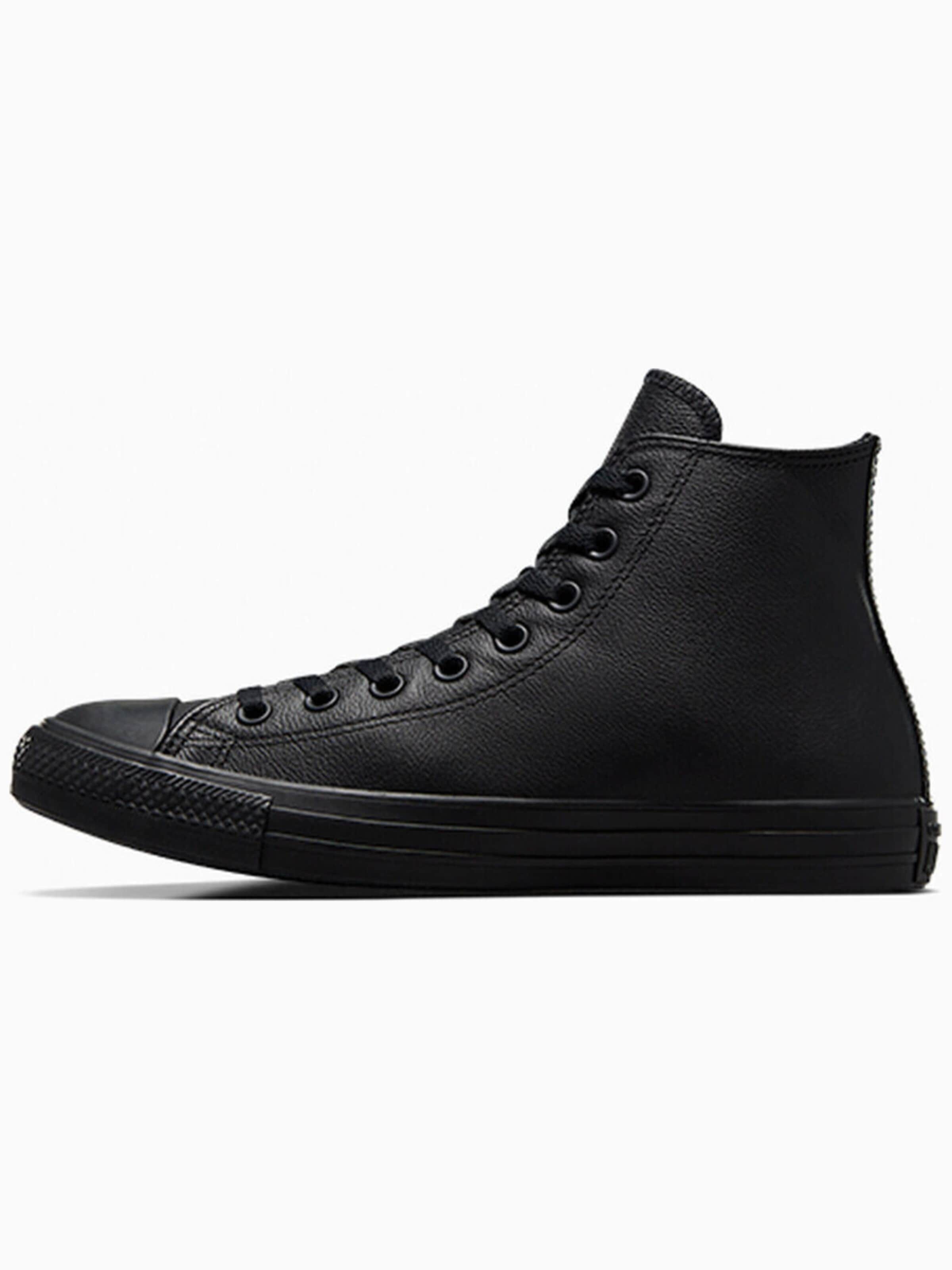 CONVERSE High-top trainers 'Converse Chuck Taylor HI Leather' in Black: front