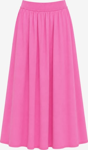 Süel knitwear Nederdel 'Hanna' i pink: forside