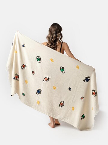 MARSIKOH Beach Towel 'Eyes' in Mixed colors
