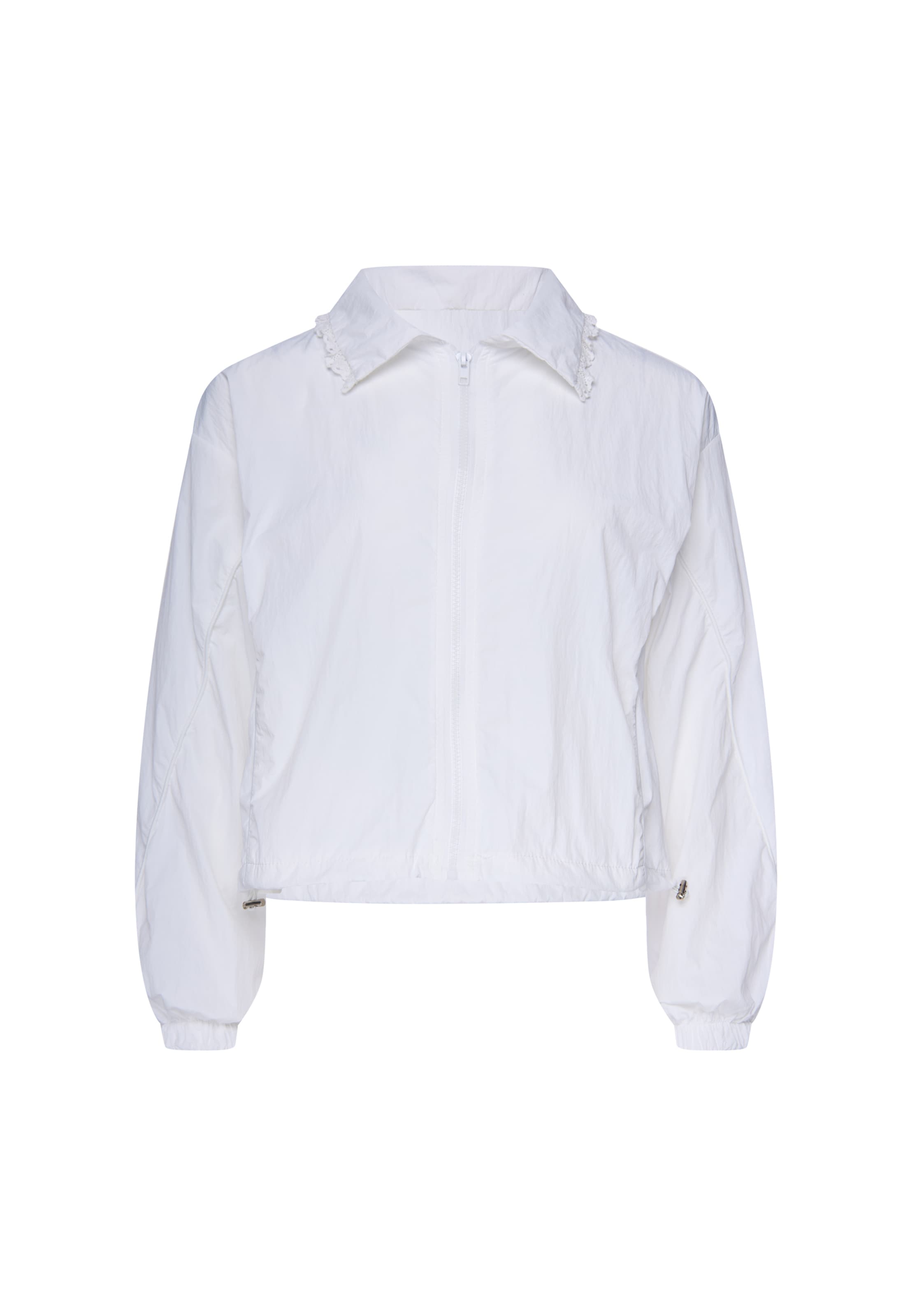 myMo ATHLSR Between-Season Jacket in White: front