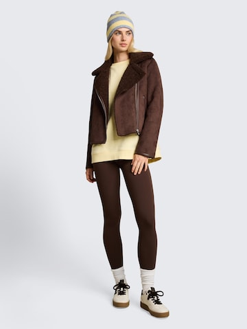 TOM TAILOR DENIM Between-Season Jacket in Brown