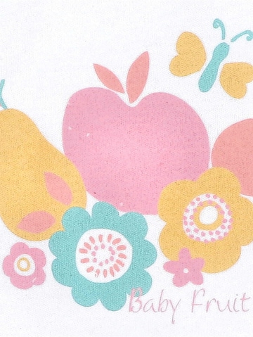 NINI Shirt 'Früchte' in White