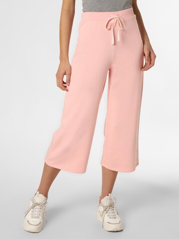 KENDALL + KYLIE Boot cut Pants in Pink: front