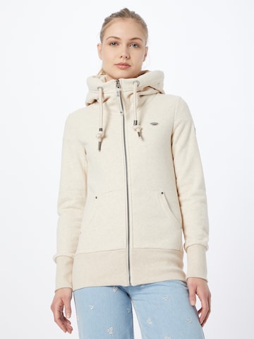 Ragwear Sweatjacke 'NESKA' in Beige: predná strana