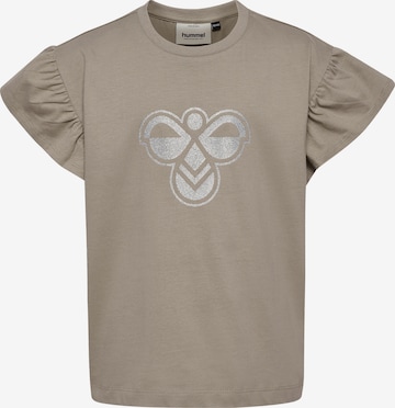 T-Shirt Hummel en gris : devant