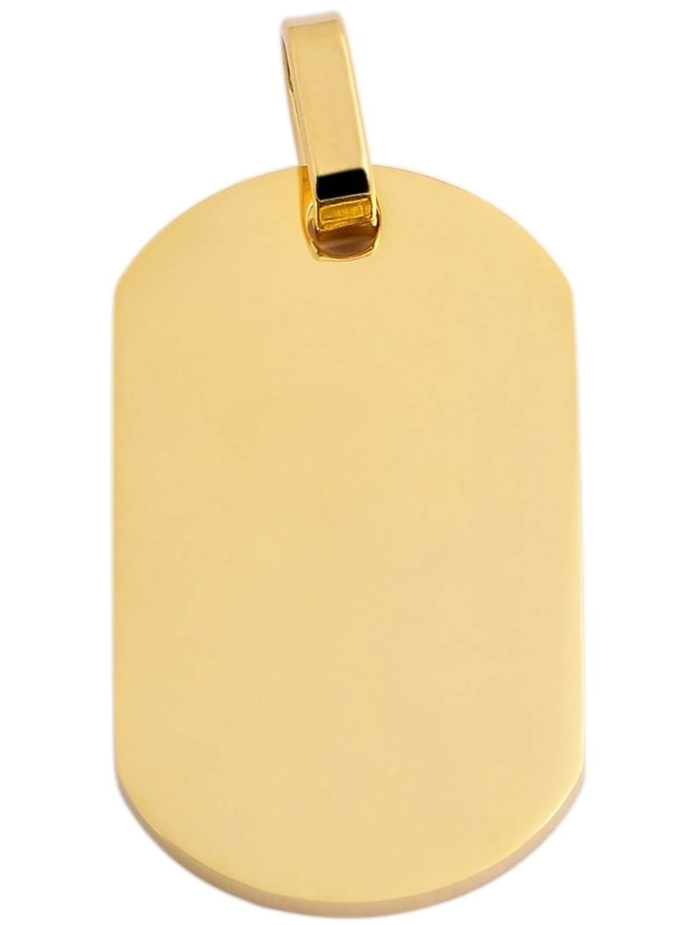 Akzent Anhänger 'Ranger, langlebig'‌‌‌‌ in Gold: Vorderseite