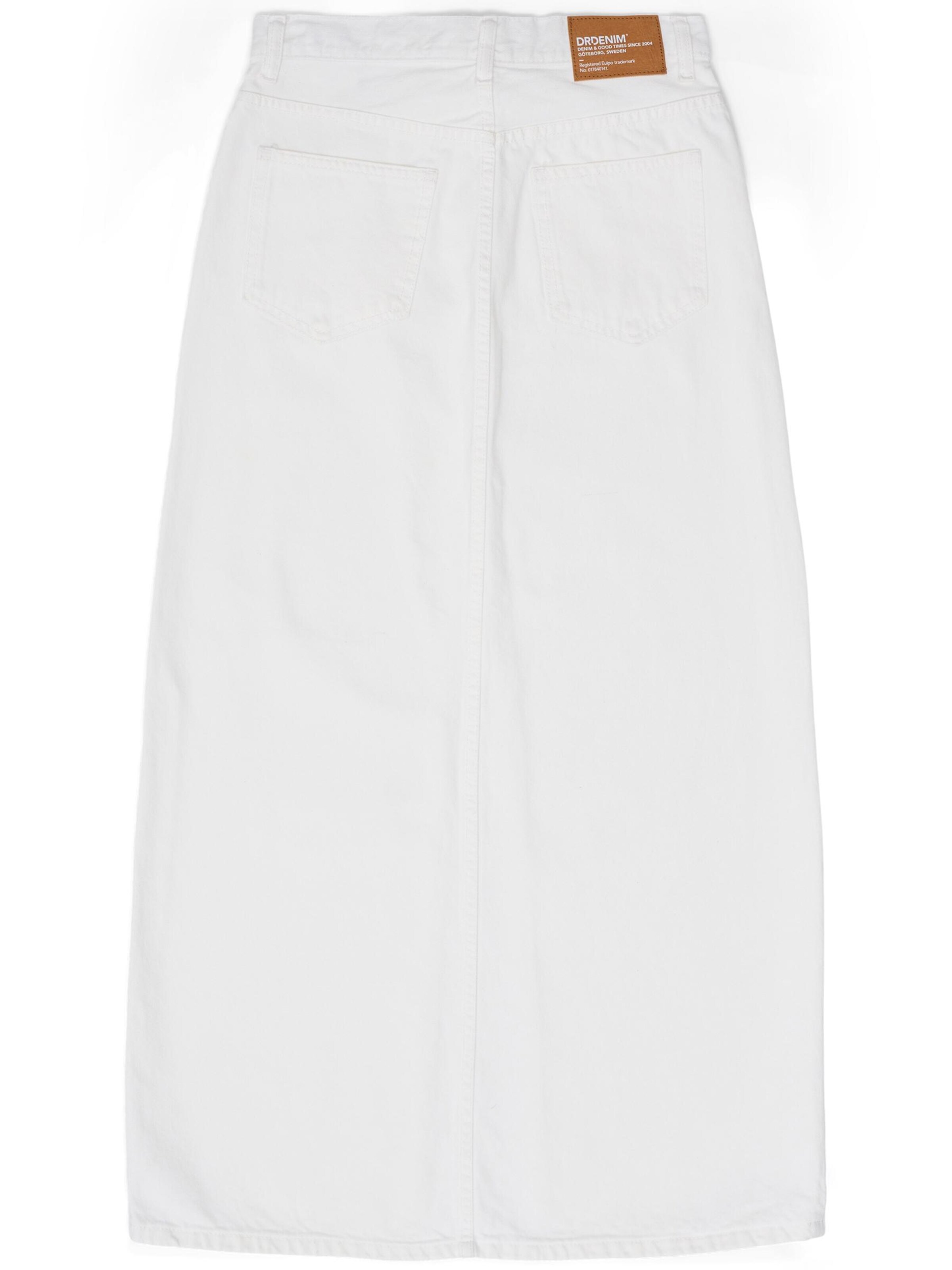 Dr. Denim Skirt 'Myra Skirt' in White