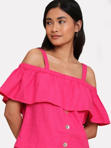 Threadbare Bluse 'Aspen' i pink