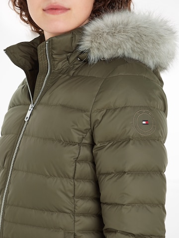 TOMMY HILFIGER Winter Coat 'Tyra' in Green