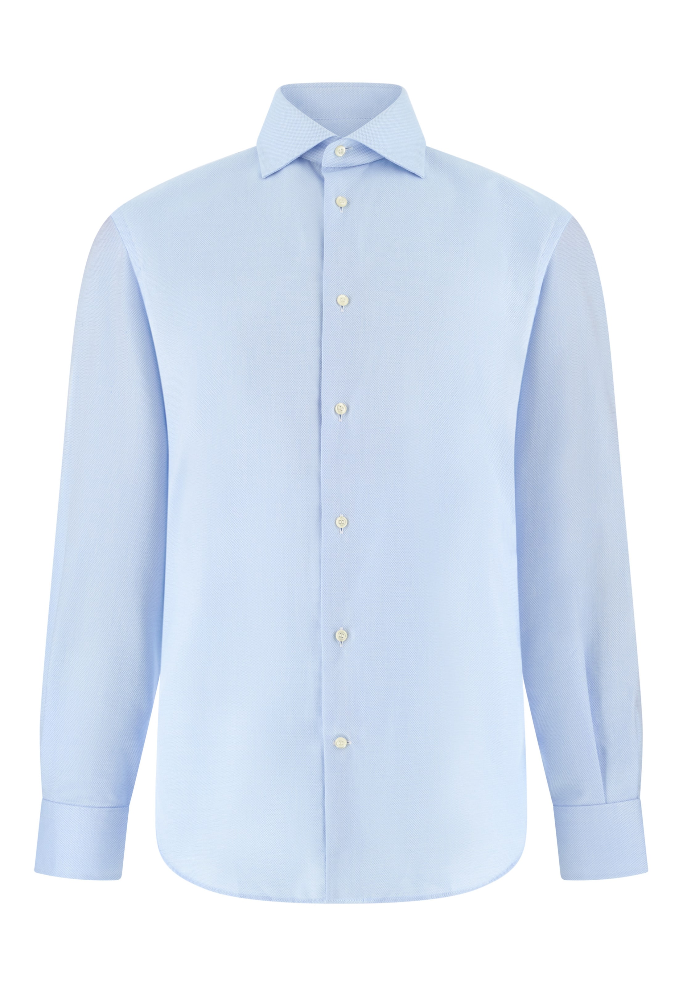 Boggi Milano Slim fit Business shirt in Blue: front