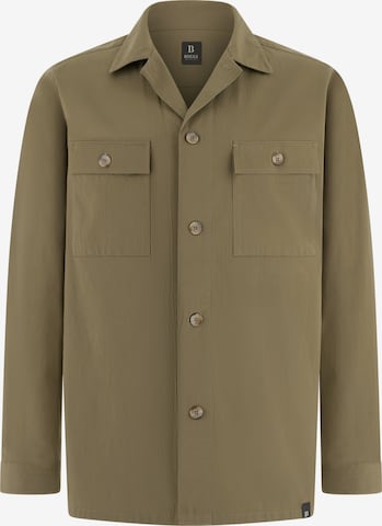 Boggi Milano Regular Fit Hemd in Grün: Vorderseite
