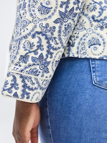 ONLY Carmakoma Between-season jacket 'CARHALLIE' in Blue