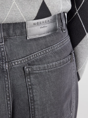 Weekend Max Mara Široke hlačnice Kavbojke 'VEGA' | črna barva