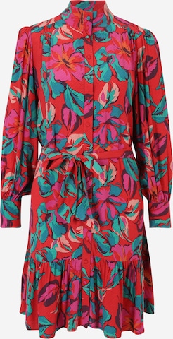 Robe-chemise 'MIRIS' Y.A.S Petite en rouge : devant