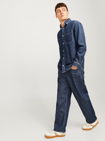 JACK & JONES Свободный крой Джинсы 'JJIALEX' в Синий