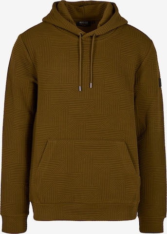 Sweat-shirt 'Huntsville' INDICODE JEANS en vert : devant