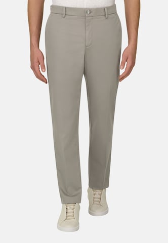 Boggi Milano Regular Chino in Groen: voorkant