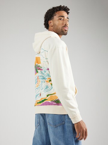 SCOTCH & SODA Sweatshirt 'Landscape' i hvid