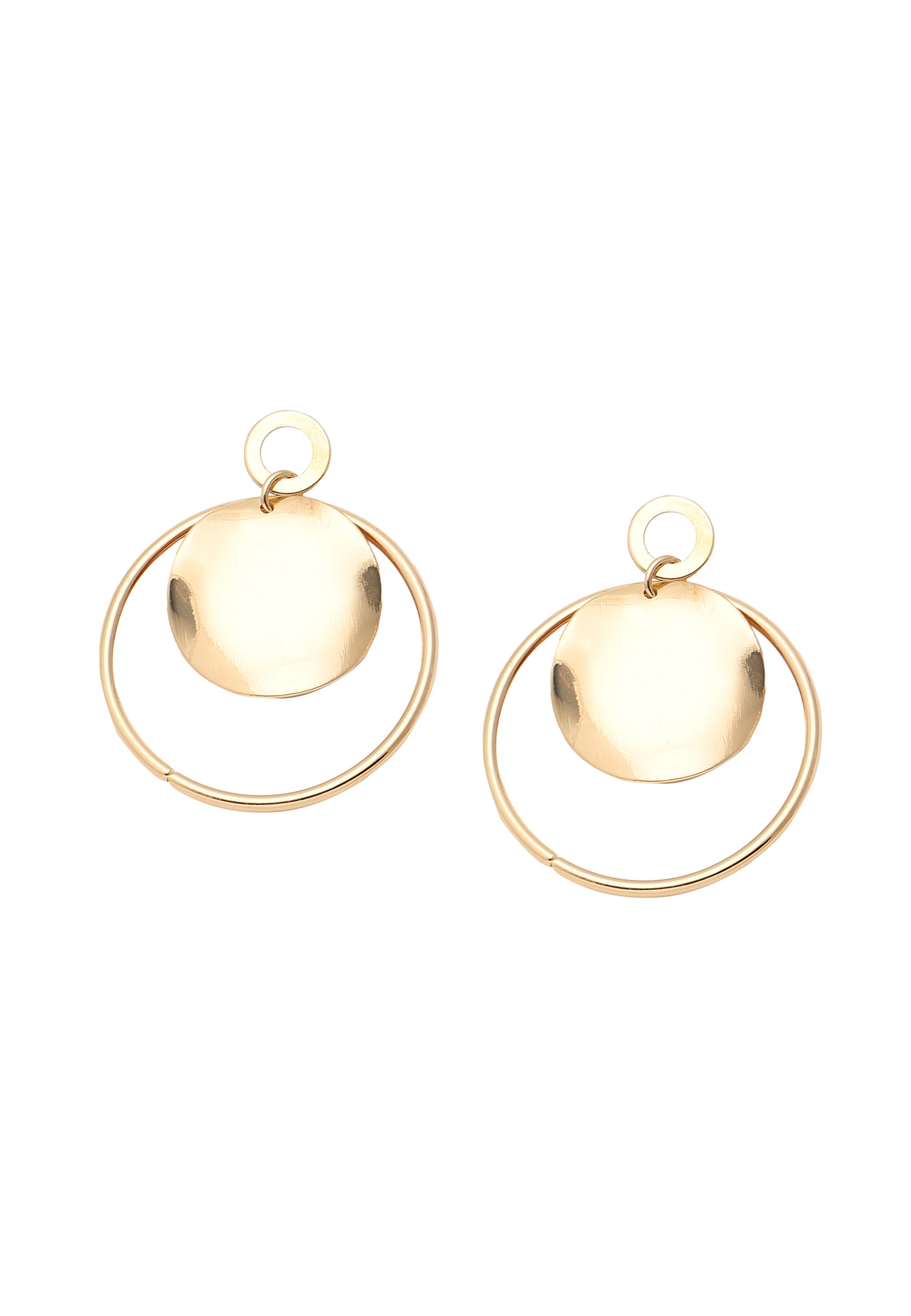 Boucles d'oreilles 'Finuala' SOHI en or : devant