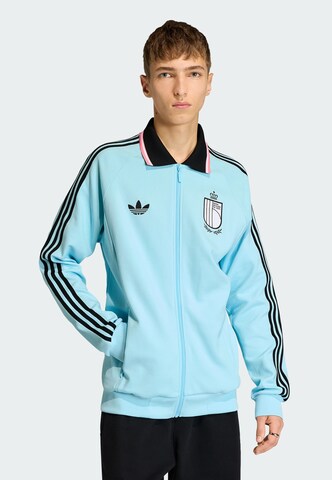 ADIDAS PERFORMANCE - Chaqueta deportiva 'Belgium Away Anthem' en azul: frente
