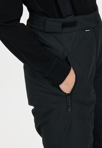 Whistler Regular Workout Pants 'Drizzle' in Black