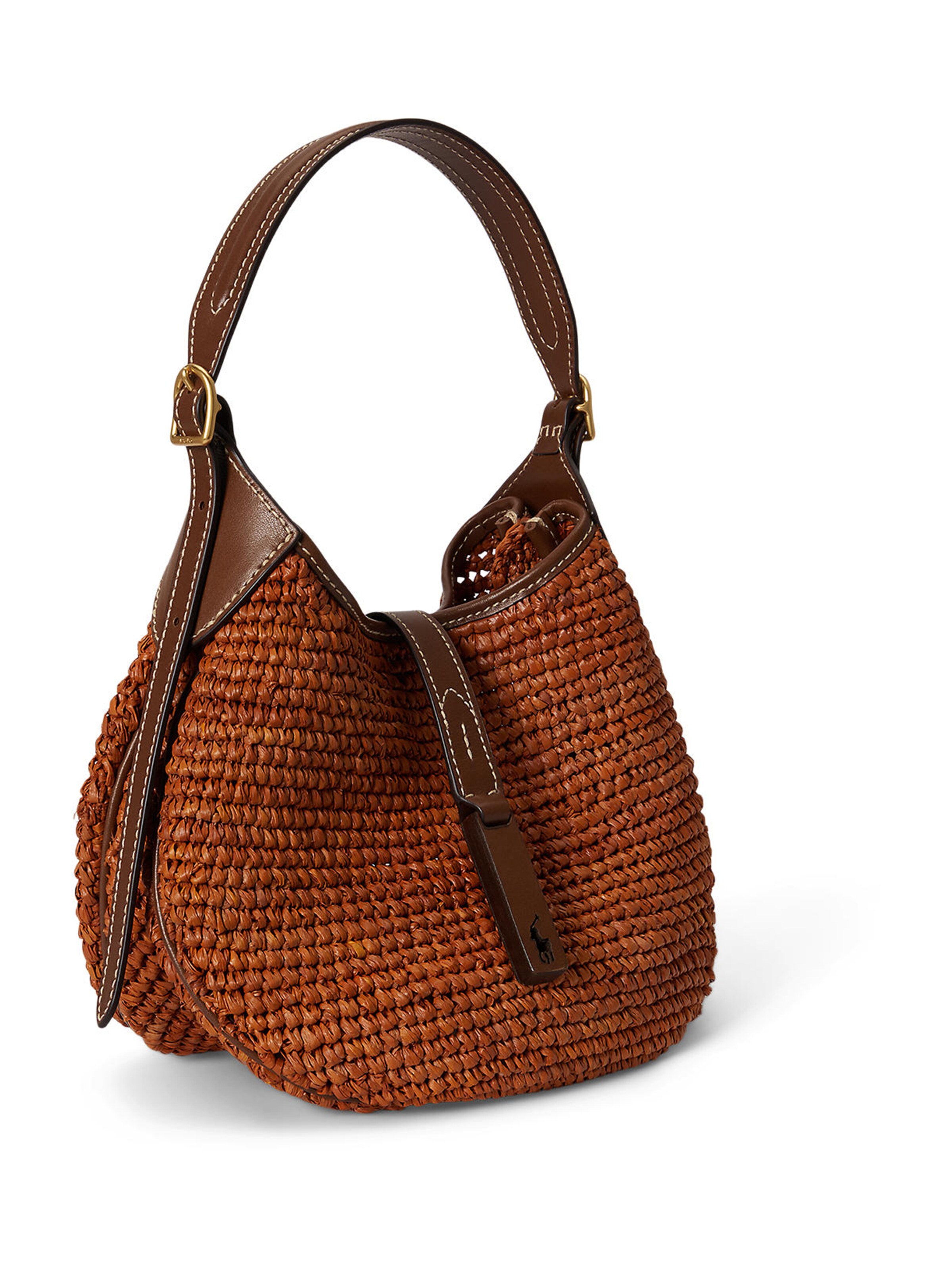 Sac bandoulière Polo Ralph Lauren en marron