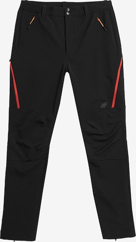 4F Outdoor hlače | črna barva: sprednja stran