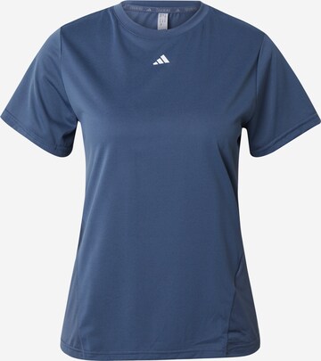 T-shirt fonctionnel 'D4T' ADIDAS PERFORMANCE en bleu : devant