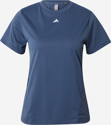 ADIDAS PERFORMANCE - Camiseta funcional 'Designed For Training' en azul: frente