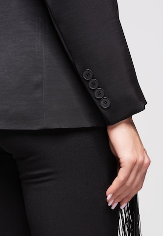 Ombre Blazer in Black