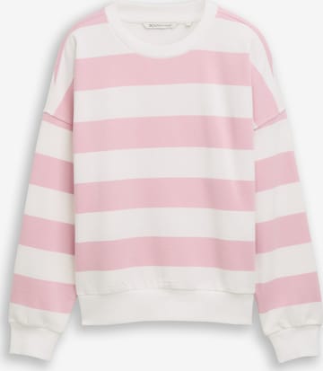 rožinė TOM TAILOR DENIM Megztinis be užsegimo: priekis