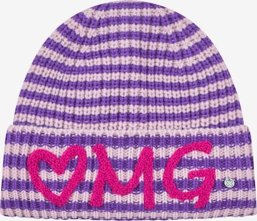 Bonnet CODELLO en violet : devant