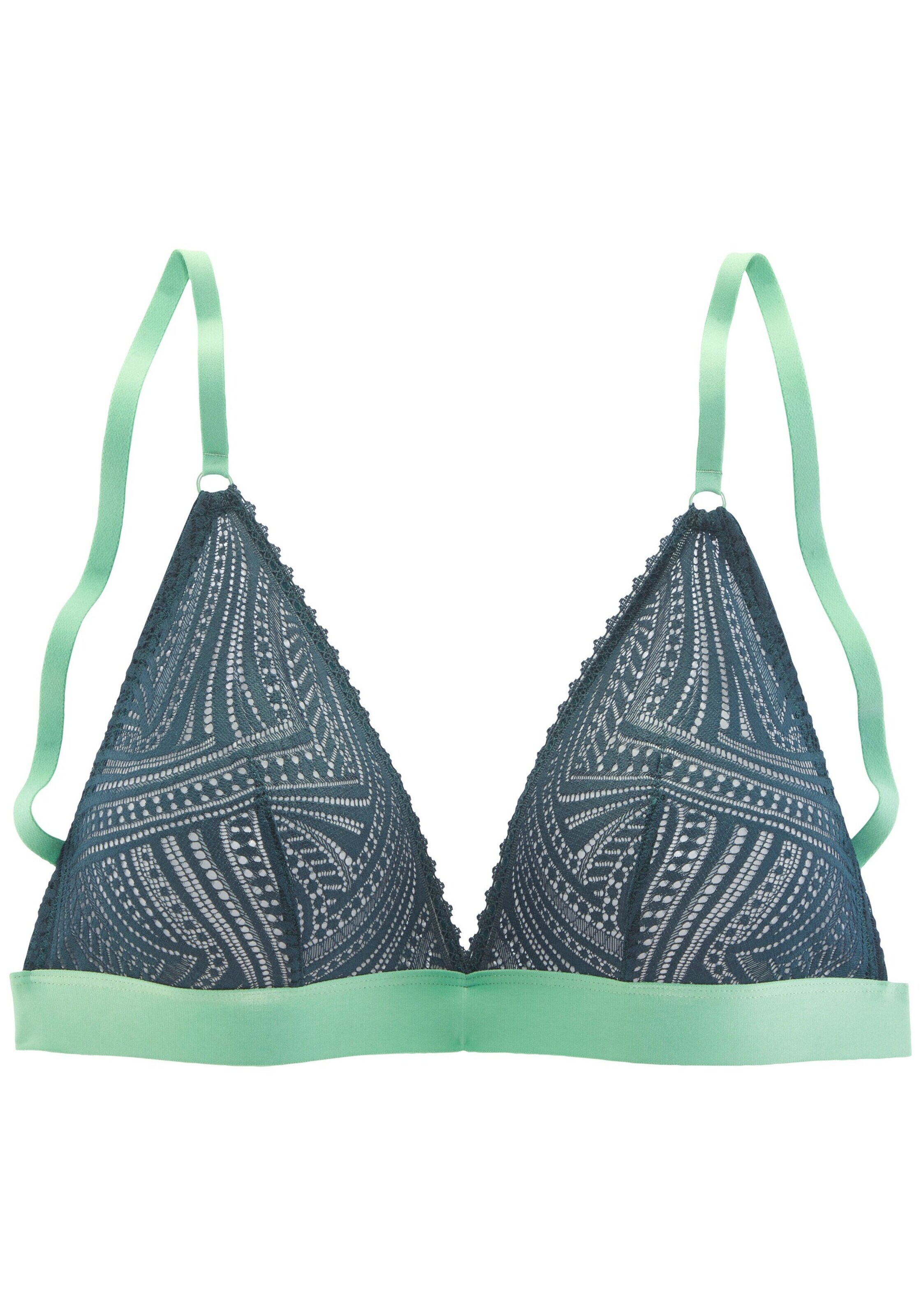 s.Oliver Triangel BH i grøn: forside