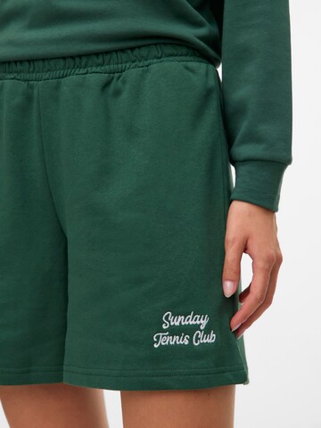 VERO MODA Loosefit Broek 'VMSndina' in Groen