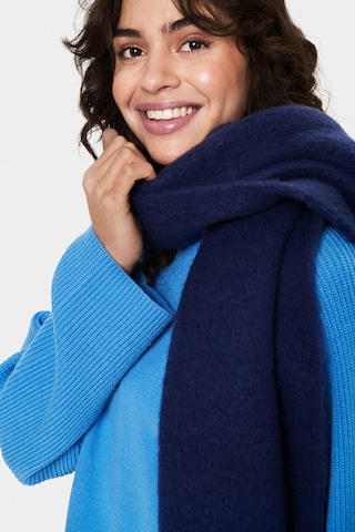 SAINT TROPEZ Scarf 'AlbertiSZ' in Blue