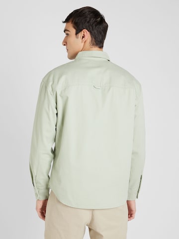 JACK & JONES Regular fit Button Up Shirt 'COLLECTIVE ZAC' in Green