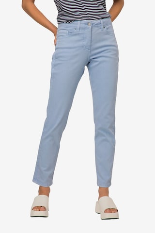 LAURASØN Regular Jeans in Blue: front