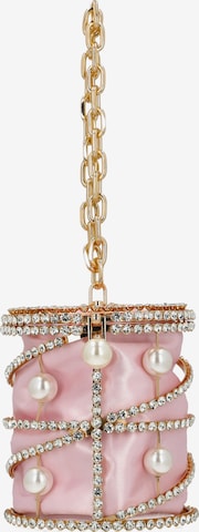 faina - Bolso de noche en rosa: frente