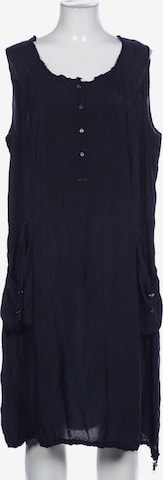 Marina Rinaldi Kleid L in Blau: Vorderseite