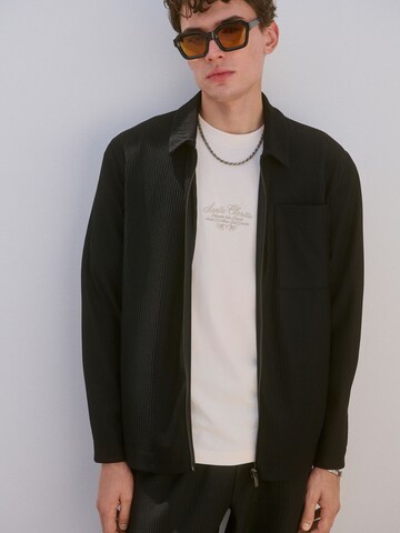 Next Between-season jacket in Black: front