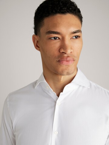 JOOP! Slim fit Business Shirt 'Pai' in White