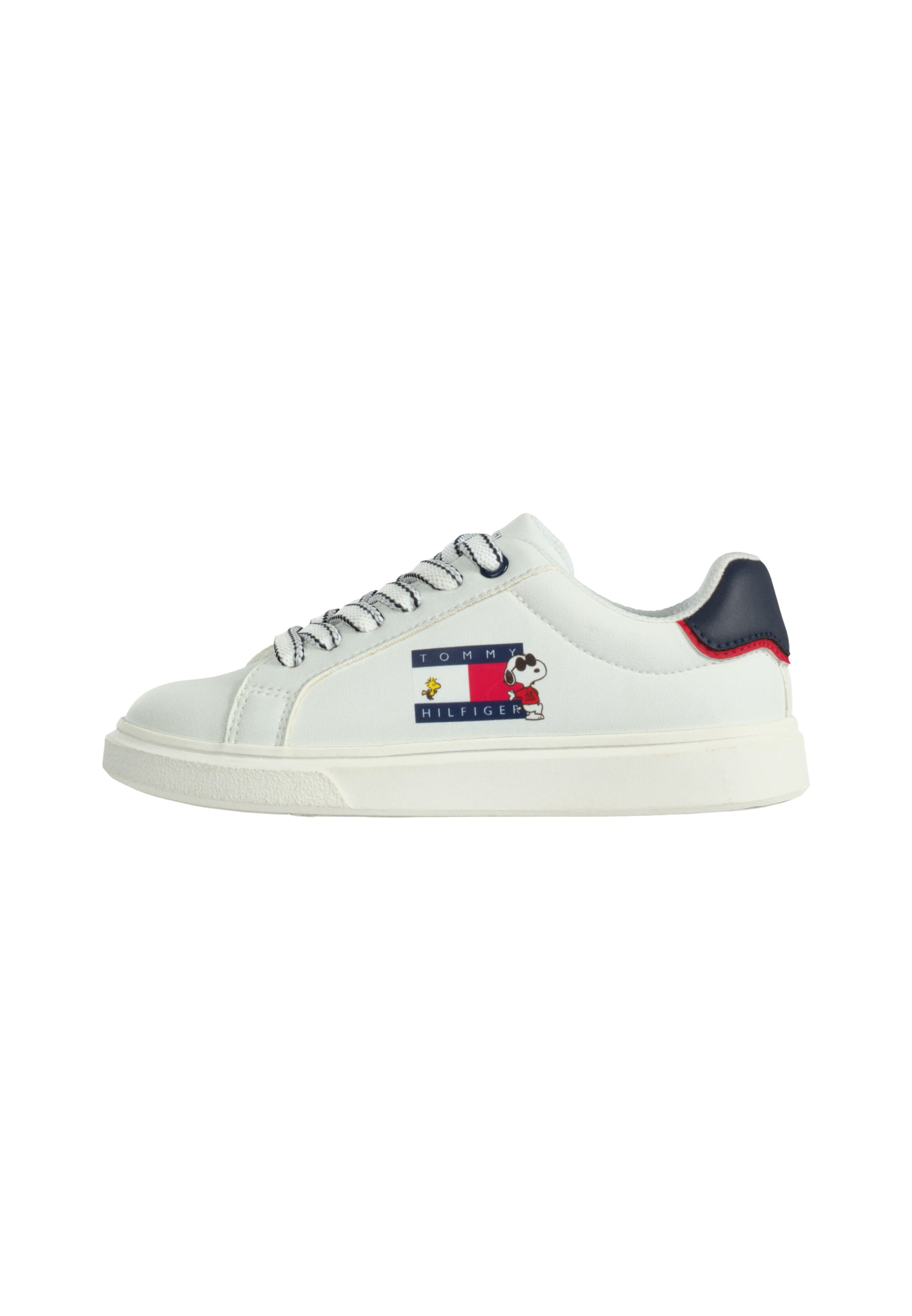 Sneaker 'COOPER' de la TOMMY HILFIGER pe alb: față