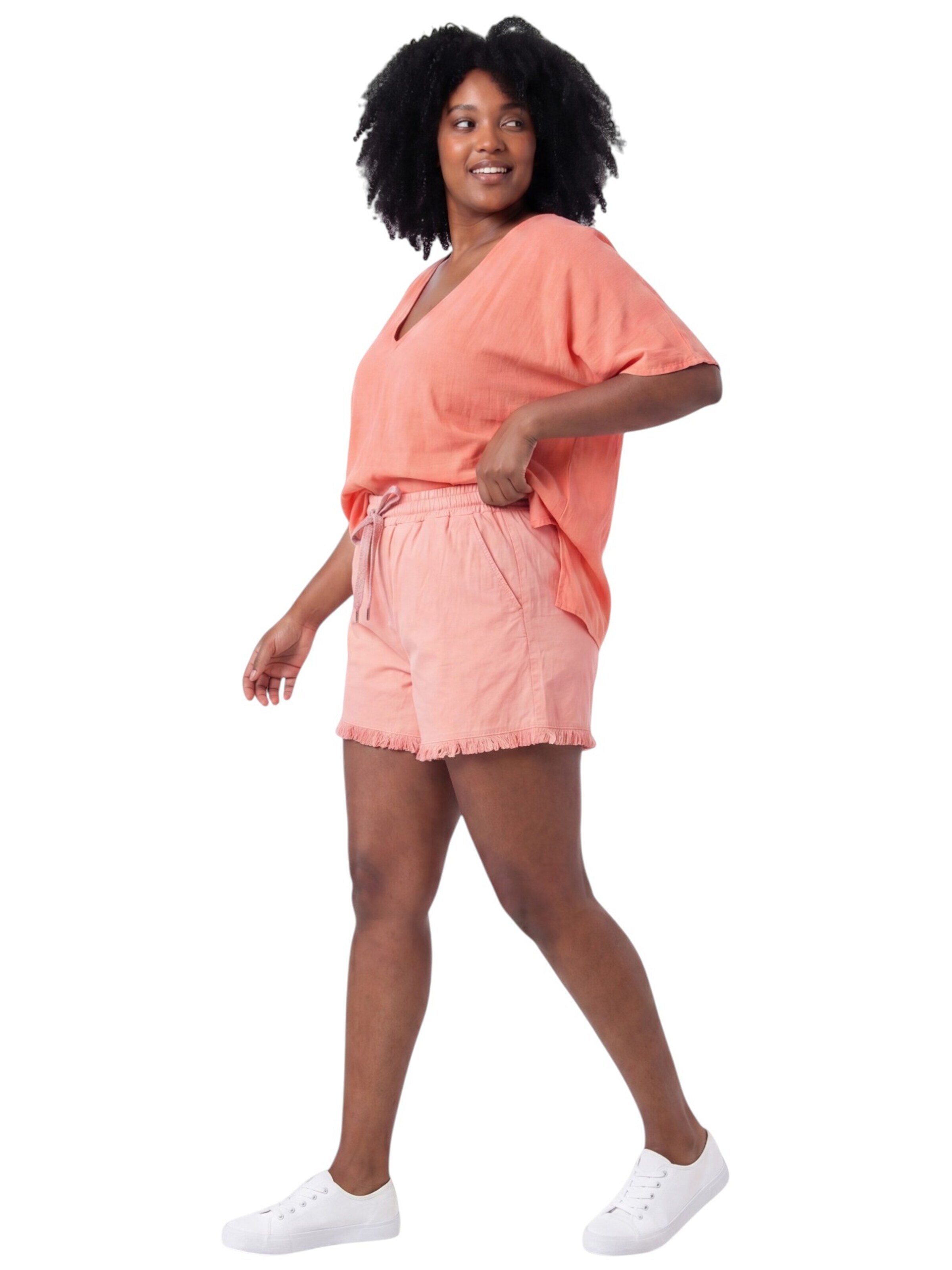 OriginalYou Regular Pants 'Shorts' in Orange